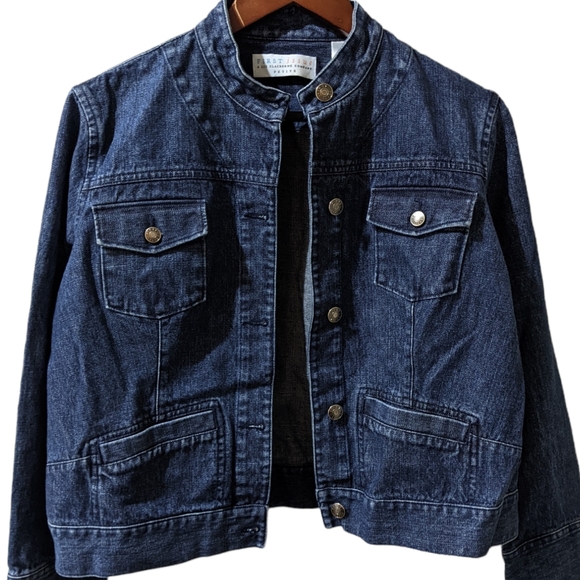 Liz Claiborne Jean Jacket - Picture 2 of 9